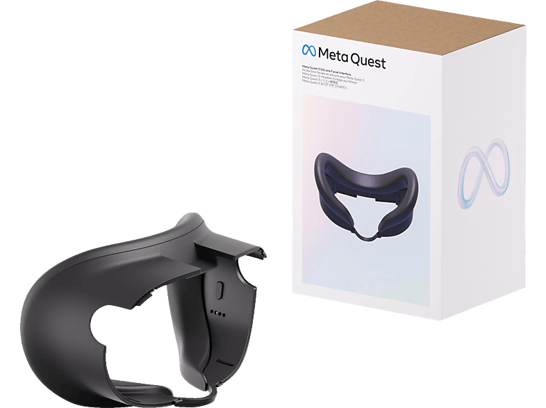 META Headset-Silikoneinlage für Meta Quest 3 Zubehör VR Brille von META