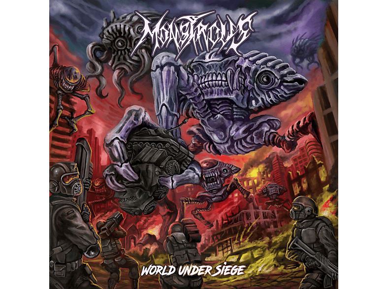 Monstrous - World Under Siege (CD) von METAL BAST