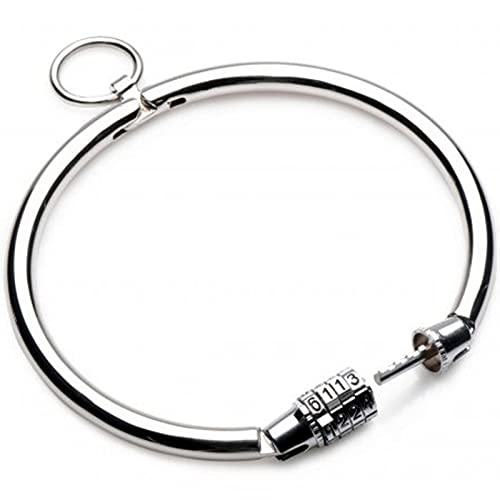 Metal Hard Metalhard Halsband aus Metall mit Kombinationsverschluss, 12 cm, 100 g Metal Hard Metalhard Halsband aus Metall mit Kombinationsverschluss, 12 cm, 100 g von Metal Hard