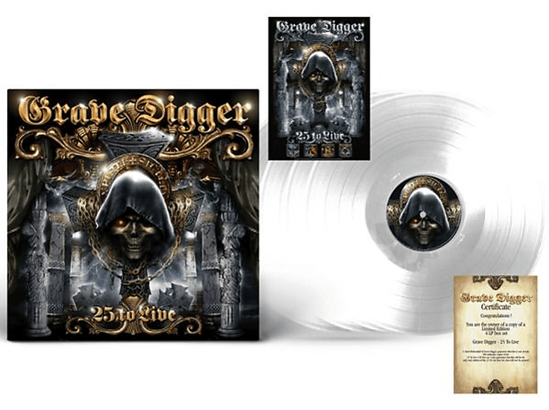 Grave Digger - 25 TO LIVE (Vinyl) von METALVILLE
