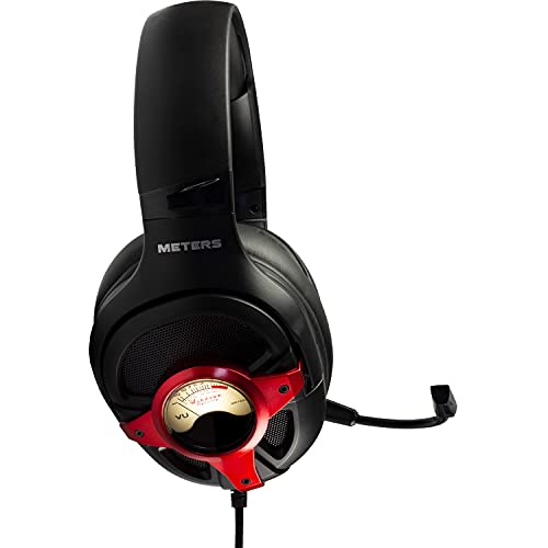 Meters Level-Up Red VU Gaming Kopfhörer von Meters