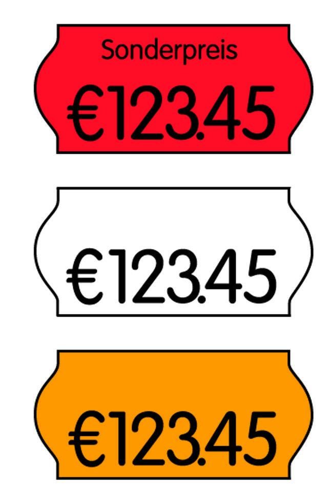 METO Preisetiketten 26,0 x 12,0 mm METO Preisetiketten 26,0 x 12,0 mm von METO