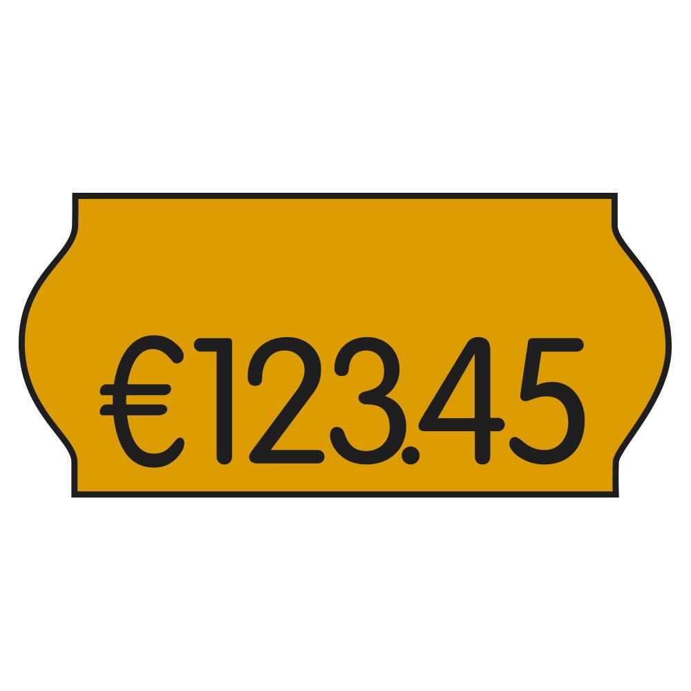METO Preisetiketten 26,0 x 12,0 mm von METO