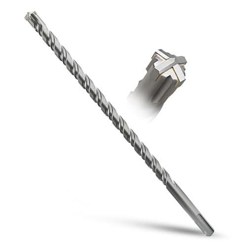 METOTY SDS Plus Bohrer 14mm×350mm,Steinbohrer,Hammerbohrer,Betonbohrer,Für Stein,Beton,Naturstein,Ziegelmauer METOTY SDS Plus Bohrer 14mm×350mm,Steinbohrer,Hammerbohrer,Betonbohrer,Für Stein,Beton,Naturstein,Ziegelmauer von METOTY