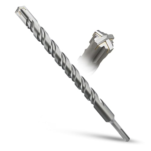 METOTY SDS Plus Bohrer 22mm×310mm,Steinbohrer,Hammerbohrer,Betonbohrer,Für Stein,Beton,Naturstein,Ziegelmauer METOTY SDS Plus Bohrer 22mm×310mm,Steinbohrer,Hammerbohrer,Betonbohrer,Für Stein,Beton,Naturstein,Ziegelmauer von METOTY