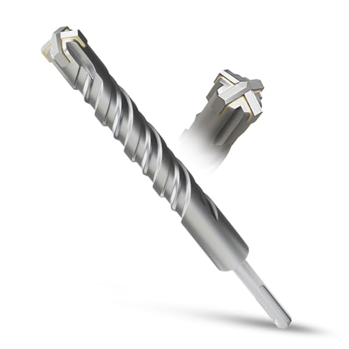 METOTY SDS Plus Bohrer 25mm×210mm,Steinbohrer,Hammerbohrer,Betonbohrer,Für Stein,Beton,Naturstein,Ziegelmauer METOTY SDS Plus Bohrer 25mm×210mm,Steinbohrer,Hammerbohrer,Betonbohrer,Für Stein,Beton,Naturstein,Ziegelmauer von METOTY