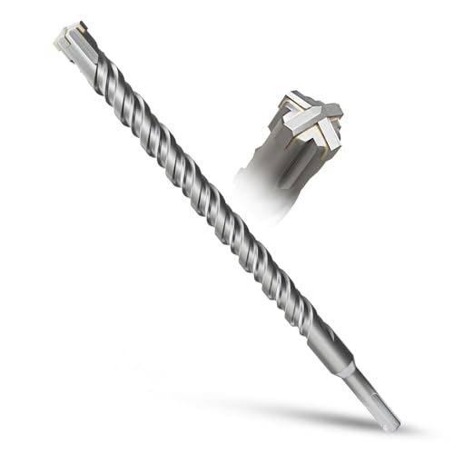 METOTY SDS Plus Bohrer 25mm×310mm，Steinbohrer,Hammerbohrer,Betonbohrer,Für Stein,Beton,Naturstein,Ziegelmauer von METOTY