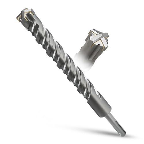 METOTY SDS Plus Bohrer 26mm×260mm，Steinbohrer,Hammerbohrer,Betonbohrer,Für Stein,Beton,Naturstein,Ziegelmauer von METOTY