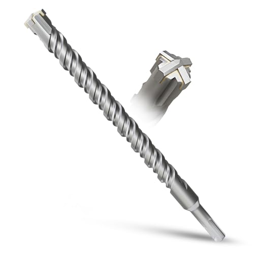 METOTY SDS Plus Bohrer 26mm×350mm,Steinbohrer,Hammerbohrer,Betonbohrer,Für Stein,Beton,Naturstein,Ziegelmauer METOTY SDS Plus Bohrer 26mm×350mm,Steinbohrer,Hammerbohrer,Betonbohrer,Für Stein,Beton,Naturstein,Ziegelmauer von METOTY