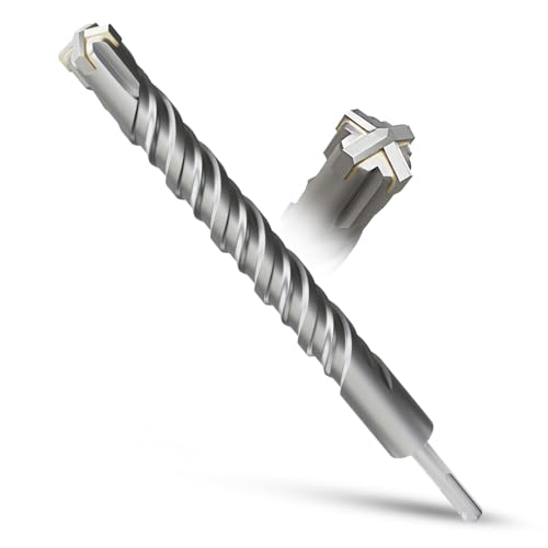 METOTY SDS Plus Bohrer 28mm×310mm,Steinbohrer,Hammerbohrer,Betonbohrer,Für Stein,Beton,Naturstein,Ziegelmauer METOTY SDS Plus Bohrer 28mm×310mm,Steinbohrer,Hammerbohrer,Betonbohrer,Für Stein,Beton,Naturstein,Ziegelmauer von METOTY