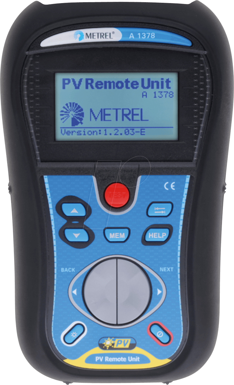 A 1378 - EurotestPV, Photovoltaik-Tester, Remote von METREL