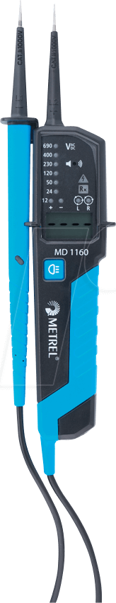 MD 1160 - Spannungsprüfer, 12 - 690 V AC/DC, LCD Anzeige von METREL
