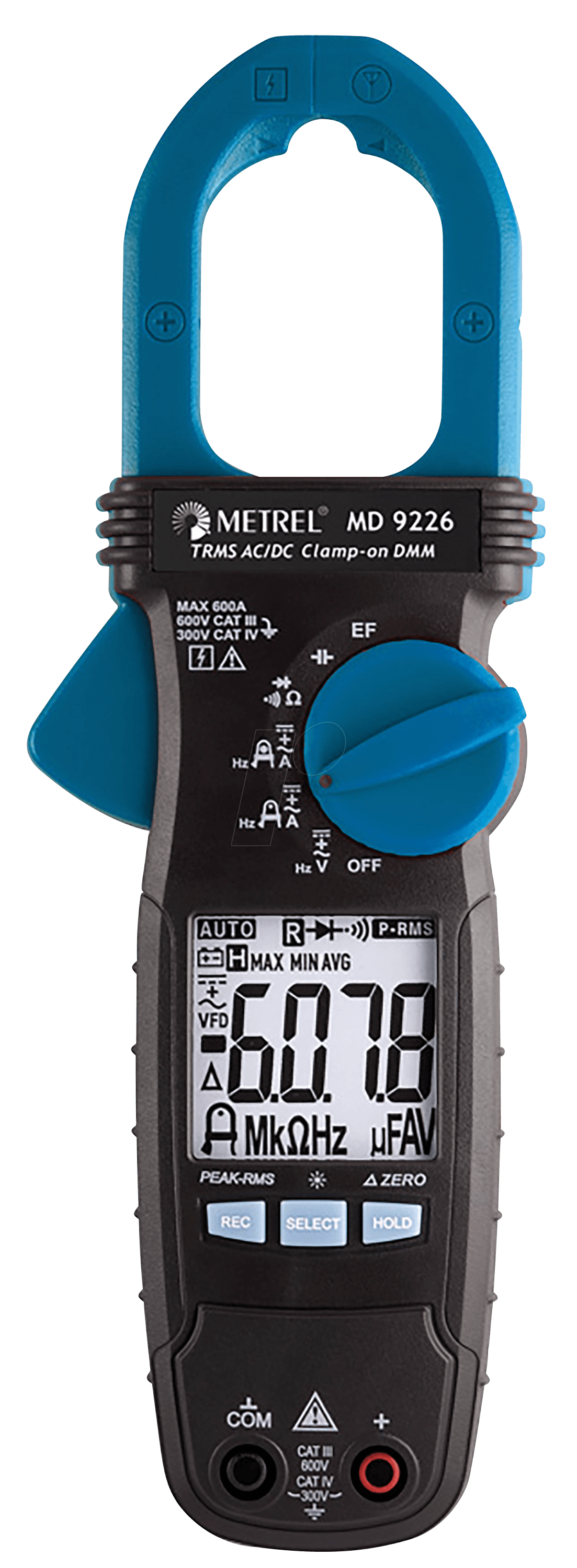MD 9226 - Stromzange MD 9226, digital, AC/DC, bis 600 A von METREL