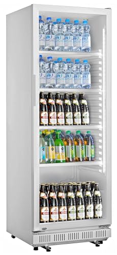 METRO Professional Getränkekühlschrank GSC2360, 62 x 63.6 x 175.3 cm, 347 L, LED-Beleuchtung, 4 verstellbaren Einlegeböden, Weiß METRO Professional Getränkekühlschrank GSC2360, 62 x 63.6 x 175.3 cm, 347 L, LED-Beleuchtung, 4 verstellbaren Einlegeböden, Weiß von METRO Professional