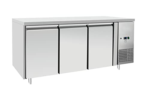 METRO Professional Kühltisch, Edelstahl, 179.5 x 70 x 85 cm, 135 L, 400 W, 6 Schubladen von METRO Professional