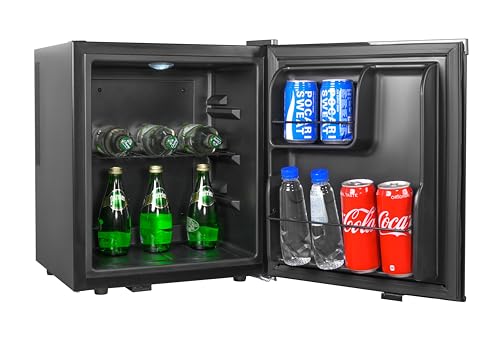 METRO Professional Minibar GMB2038B, 38 L, 60 W, LED-Beleuchtung, 1 Regal, +6 °C bis +22 °C, umkehrbare Tür, schwarz METRO Professional Minibar GMB2038B, 38 L, 60 W, LED-Beleuchtung, 1 Regal, +6 °C bis +22 °C, umkehrbare Tür, schwarz von METRO Professional