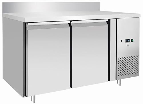 METRO Professional Tiefkühltisch, Edelstahl, 215 L, 2 Türen von METRO Professional
