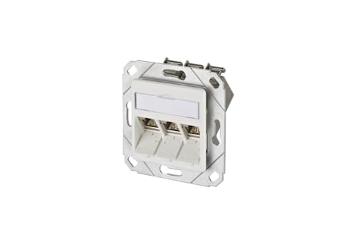 METZ CONNECT E-DAT modul 3 Port UPk Cat.6A, reinweiß METZ CONNECT E-DAT modul 3 Port UPk Cat.6A, reinweiß von METZ CONNECT