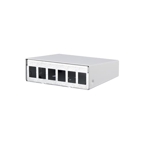 METZ CONNECT Keystone AP-Gehäuse 6 Port reinweiß RAL9010 METZ CONNECT Keystone AP-Gehäuse 6 Port reinweiß RAL9010 von METZ CONNECT