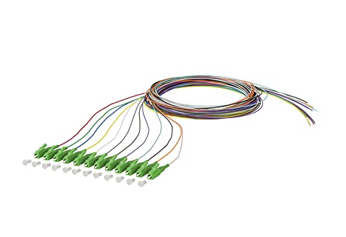METZ CONNECT OpDAT Pigtail LC APC, OS2, 12 Farben von METZ CONNECT