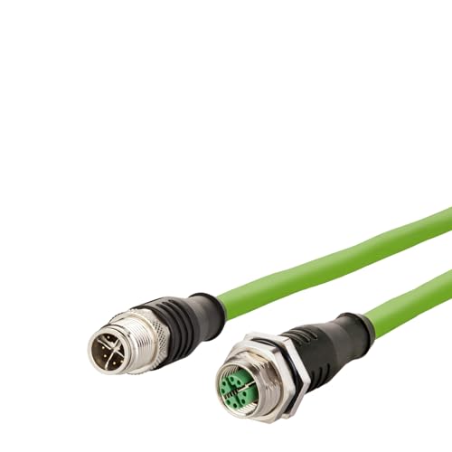METZ CONNECT Verbindungsleitung M12 BU-M12 ST, 8-pol X-kodiert, gerade-gerade, 2 m METZ CONNECT Verbindungsleitung M12 BU-M12 ST, 8-pol X-kodiert, gerade-gerade, 2 m von METZ CONNECT