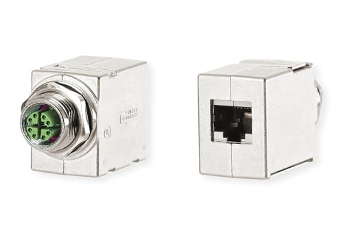 METZ CONNECT Schaltschrankdurchführung, M12 X-kodiert auf RJ45 - gerade METZ CONNECT Schaltschrankdurchführung, M12 X-kodiert auf RJ45 - gerade von METZ CONNECT