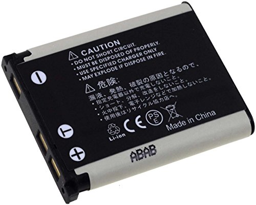 MEXXTRONICS Akku passend zu Casio Typ NP-80, Li-Ion, 700mAh, 3,7V, 2,6Wh, Schwarz von MEXXTRONICS