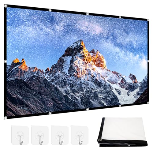 MEYAGOT 120 Zoll Projektor Leinwand, 16:9 HD Faltbarer Projektionsschirm, Für Rückseite Geeignet, Tragbar Für Zuhause, Schule, Treffen MEYAGOT 120 Zoll Projektor Leinwand, 16:9 HD Faltbarer Projektionsschirm, Für Rückseite Geeignet, Tragbar Für Zuhause, Schule, Treffen von MEYAGOT