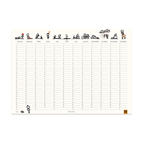 MEYCARD - A4Q, 4 Jahresplaner, Geburtstagskalender, illustriert, dickes Designpapier, jahresunabhängig, DIN A4 MEYCARD - A4Q, 4 Jahresplaner, Geburtstagskalender, illustriert, dickes Designpapier, jahresunabhängig, DIN A4 von MEYCARD