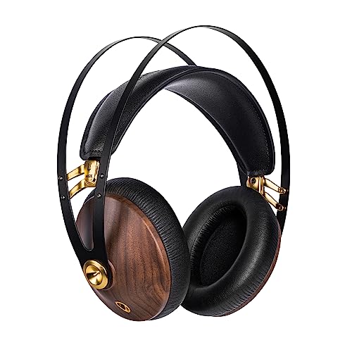 Meze 99 Classics Walnut Gold Audiophiler Over-Ear Kopfhörer, hochwertigen Materialien und hohem Walnut Gold von MEZE AUDIO