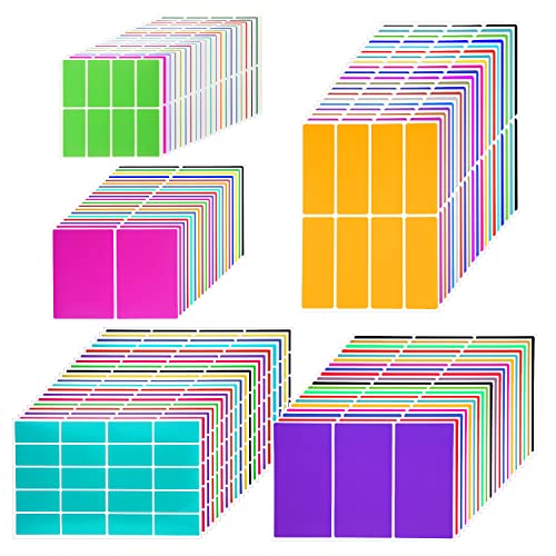656 Rechteckige Farbcode-Etiketten in 5 Größen 16 Farben Farbaufkleber ablösbarer großer Aufkleber punkte etiketten bunt zur Beschriftung der mobilen Abendkasse 656 Rechteckige Farbcode-Etiketten in 5 Größen 16 Farben Farbaufkleber ablösbarer großer Aufkleber punkte etiketten bunt zur Beschriftung der mobilen Abendkasse von MFCGHXR