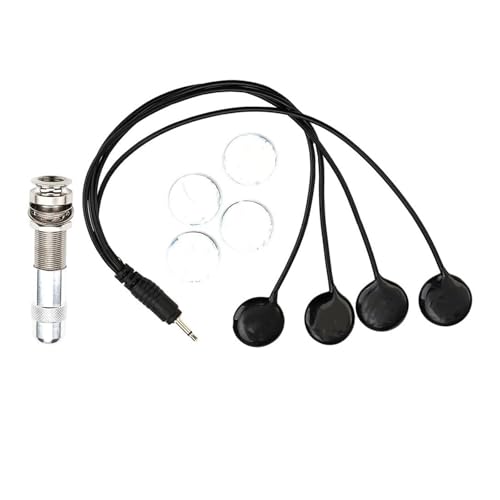 Zubehör Für Geige Mikrofon Tonabnehmer Für Gitarre 1/4 Violine Ukulele Mandoline Banjo Zubehör Zubehör Für Geige Mikrofon Tonabnehmer Für Gitarre 1/4 Violine Ukulele Mandoline Banjo Zubehör von MFGSDFR