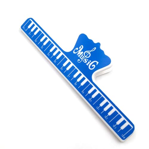 Zubehör Für Geige Musikclips Klavier 1/2 Violine Gitarre Musikinstrument Zubehör(Blue) von MFGSDFR