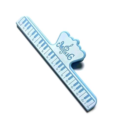 Zubehör Für Geige Musikclips Klavier 1/2 Violine Gitarre Musikinstrument Zubehör(Light blue) von MFGSDFR