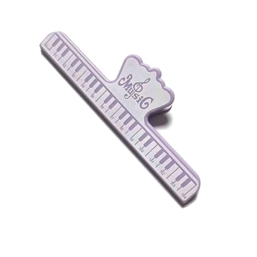 Zubehör Für Geige Musikclips Klavier 1/2 Violine Gitarre Musikinstrument Zubehör(Purple) von MFGSDFR