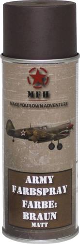 MFH 40347 Farbspray BRAUN matt RAL 8027 400ml Braun 1 St. (B x H) 6.5cm x 20cm von MFH