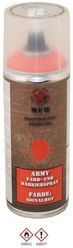 MFH 40354 Farbspray SIGNALROT RAL 2005 400ml Signal-Rot 1 St. (B x H) 6.5cm x 20cm von MFH