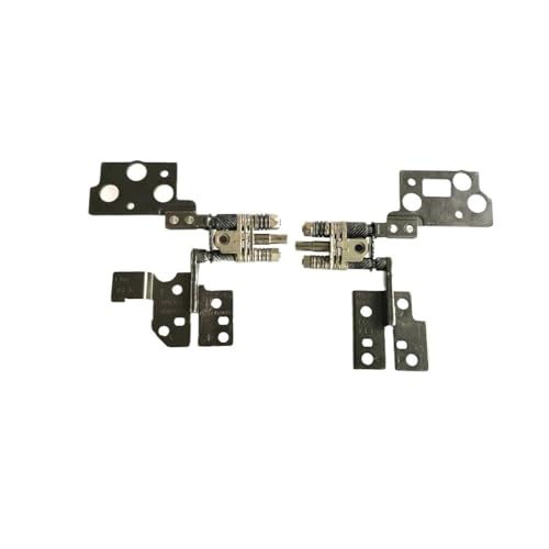 MFHgLKT Ersatz-LCD-Rückabdeckung, Scharniere der Frontblende, Schrauben, kompatibel mit X360 15-BP 15-BQ 15M-BP TPN-W127, silberfarbene Laptop-Teile(Hinges) von MFHgLKT