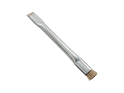 MG Chemicals 856 Doppelseitige Technische Reinigungsbürste mit 4-1 / 2 "cad beschichteter Stahlgriff, Pferdehaarborsten, 1/4" Länge x 5/16 "Breite MG Chemicals 856 Doppelseitige Technische Reinigungsbürste mit 4-1 / 2 "cad beschichteter Stahlgriff, Pferdehaarborsten, 1/4" Länge x 5/16 "Breite von MG Chemicals