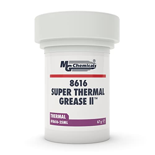 MG Chemicals 8616-25ML Super Wärmeleitfähiges Schmierfett II, Weiß von MG Chemicals