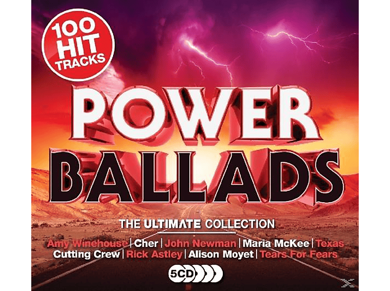 VARIOUS - Power Ballads (CD) von MG MEDIA TOWN
