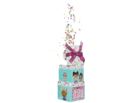 L.O.L. Surprise! Confetti Pop Birthday Sisters in PDQ, Mini-Puppe, Weiblich, 4 Jahr(e), Junge/Mädchen, 82,5 mm, 35 g von MGA Entertainment