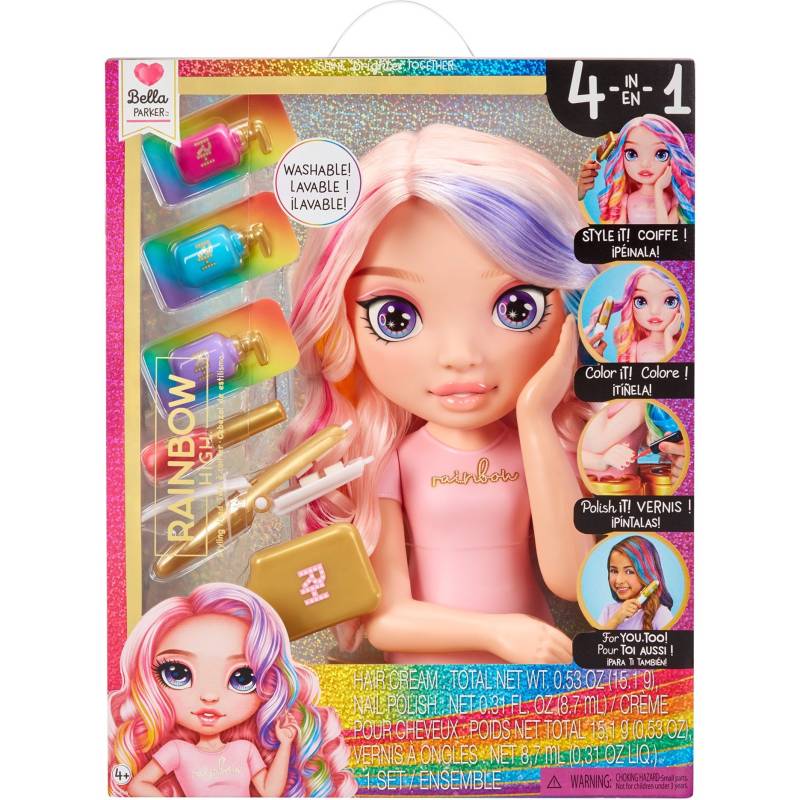Rainbow HIgh Styling Head Playset, Schmink- und Frisierkopf von MGA Entertainment