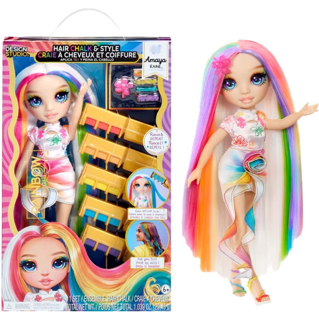 Rainbow High Hair Chalk & Style - Amaya, Puppe Rainbow High Hair Chalk & Style - Amaya, Puppe von MGA Entertainment