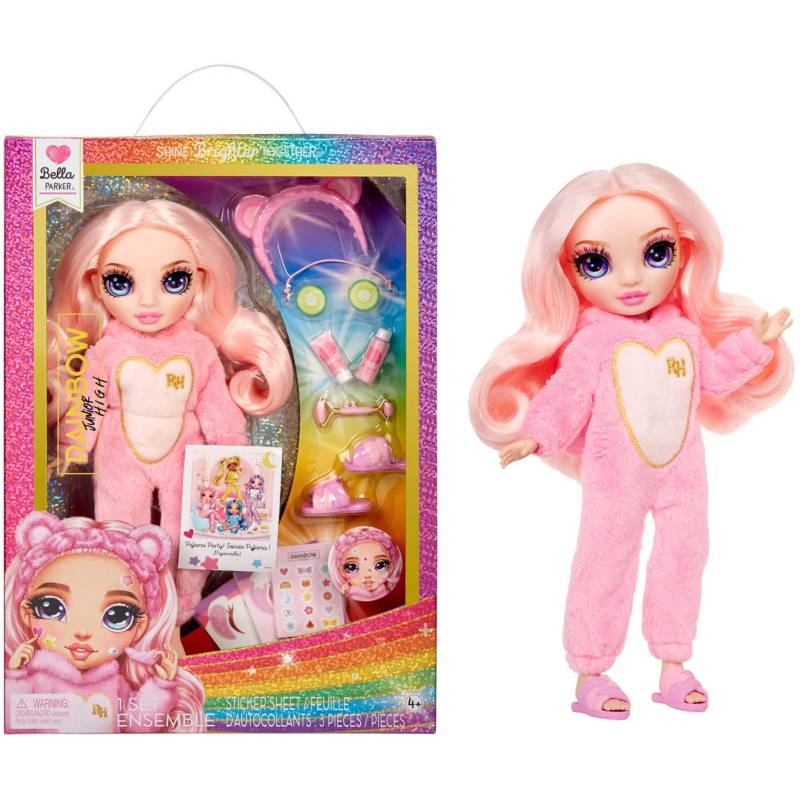 Rainbow High Junior High PJ Party - Bella (Pink), Puppe von MGA Entertainment