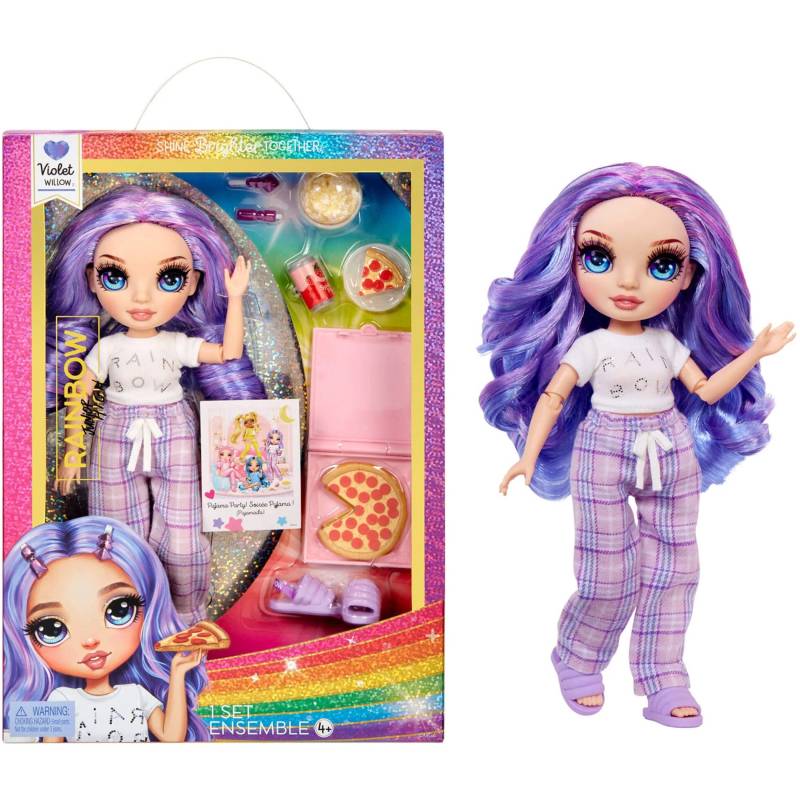 Rainbow High Junior High PJ Party - Violet (Purple), Puppe von MGA Entertainment