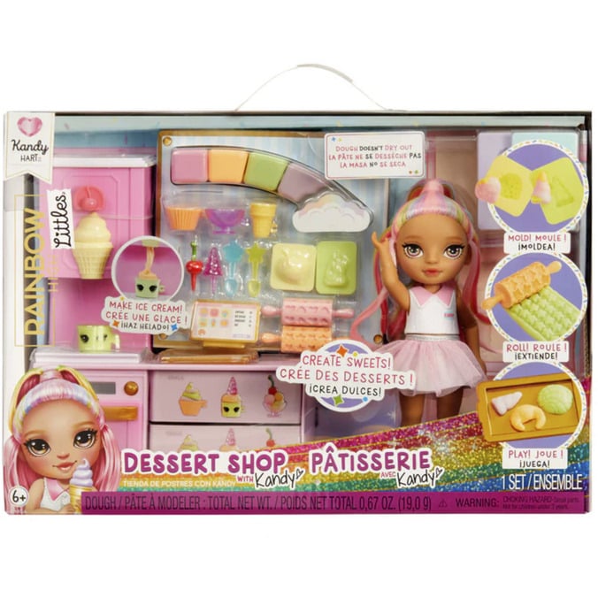 Rainbow High Little - Dessert Shop with Kandy Spielset, Spielfigur von MGA Entertainment
