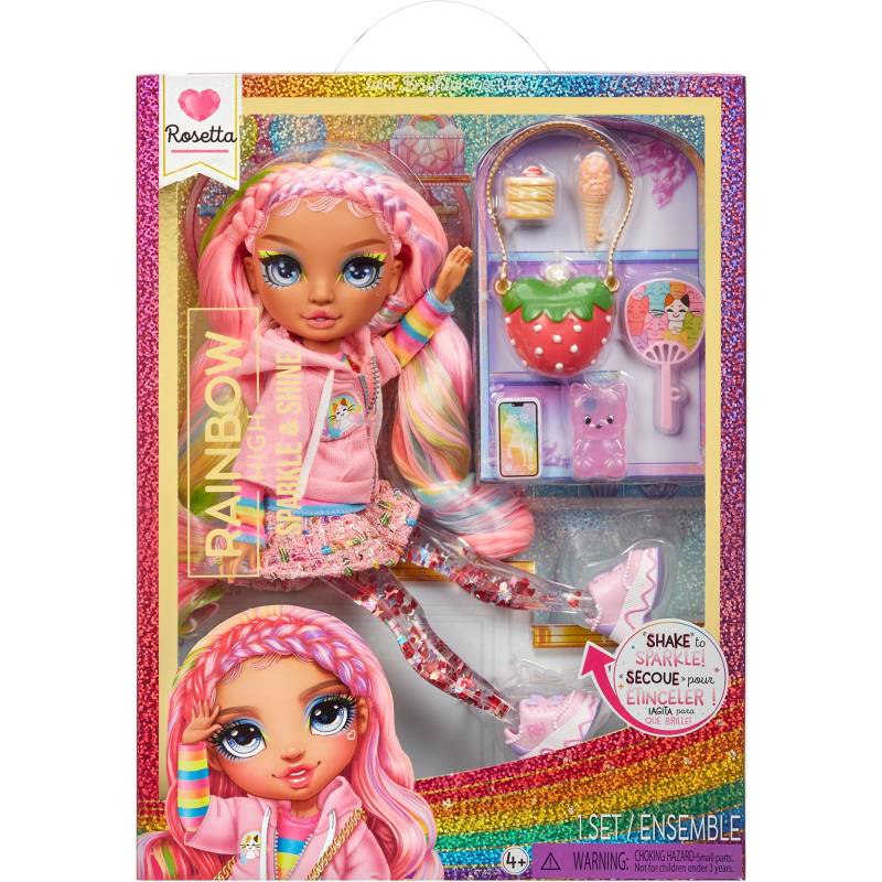 Rainbow High Rainbow High Sparkle & Shine Fashion Doll - Rosetta, Puppe von MGA Entertainment