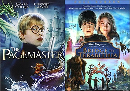 Bridge to Terabithia & Pagemaster DVD Set Classic Family Fantasy Movie Bundle Double Feature von MGM (Video & DVD)