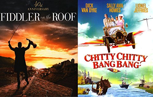 Chitty Chitty Bang Bang & Fiddler on the Roof Musical DVD Set / Classic Family Movie Bundle Double Feature von MGM (Video & DVD)